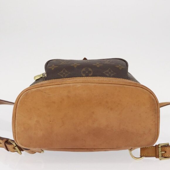 LOUIS VUITTON Monogram Montsouris MM Backpack M51136 LV Auth 155133 main image 11